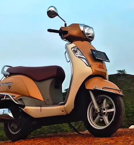 TVS Jupiter scooter on rent in Kutch - Jacky Auto Rental